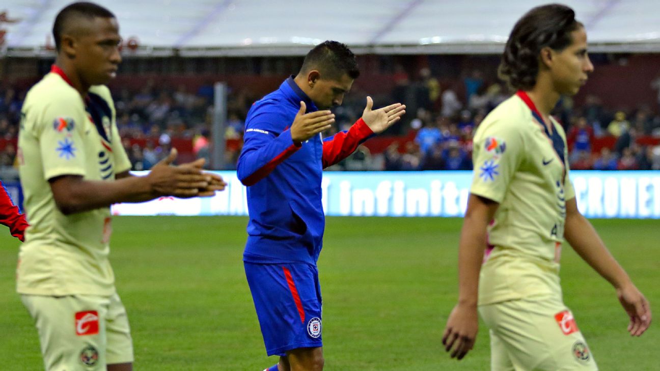 America vs Cruz Azul entran al estadio