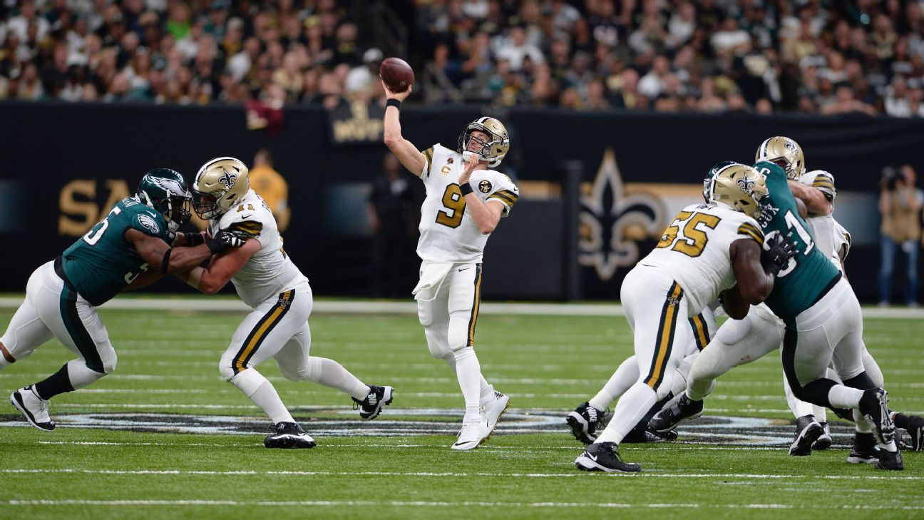 Drew Brees, QB, New Orleans Saints - Galería De Acción De La Semana 11 ...