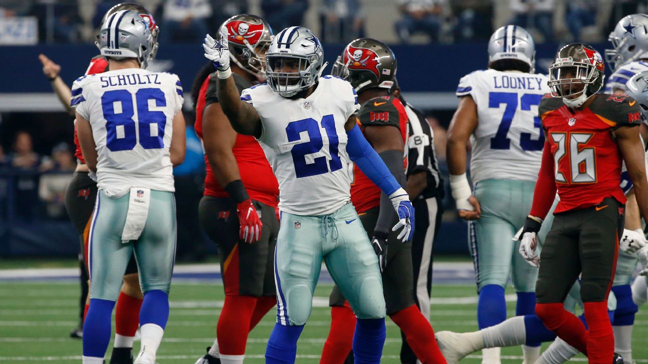 Ezekiel Elliott, RB, Dallas Cowboys - Galería De Acción De La Semana 16 ...