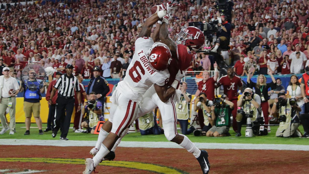 Henry Ruggs III, WR, Alabama Crimson Tide Galería de las semifinales