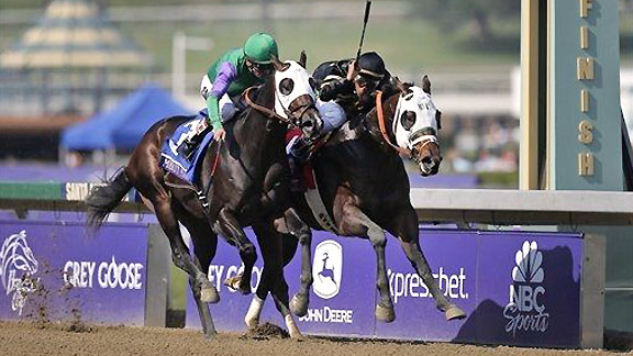 Hightail takes the 2012 Juvenile Sprint at Santa Anita.