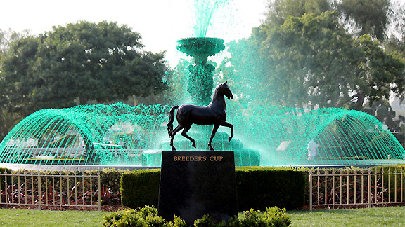 The Breeders' Cup at Santa Anita Park.