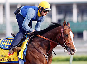 Bodemeister works for the 138th Kentucky Derby