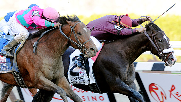 Jackson Bend takes the 2012 Carter Handicap.