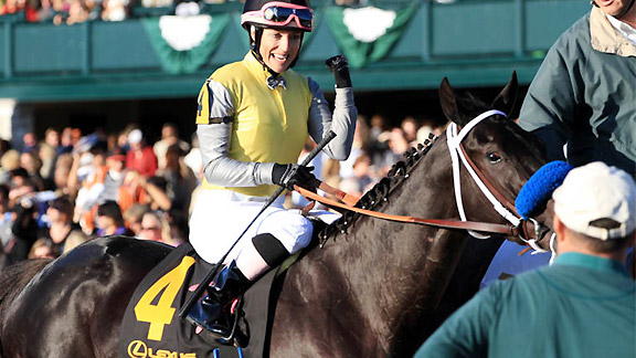 Retired jockey Chantal Sutherland