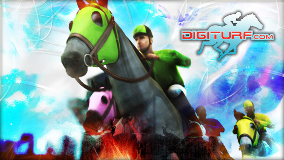 Virtual horse racing at Digiturf.com