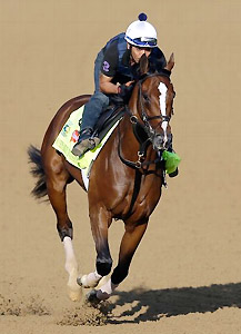 Normandy Invasion works out at Churchill Downs.