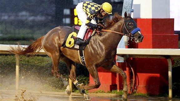 Super Ninety Nine takes the 2013 Southwest Stakes.