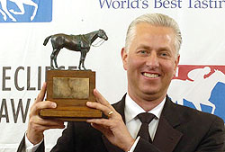 Todd Pletcher won the 37th Eclipse Award for outstanding trainer.