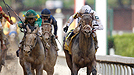 Super Saver and Calvin Borel win the Kentucky Derby at Churchill Downs on May 1, 2010