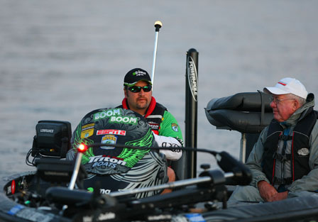Fred Roumbanis and his Marshal is one of the first boats to check in early on Day Three.