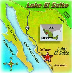 El Salto locater map