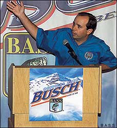 Dean Kessel at BUSCH beer press conference