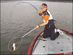 Boyd Duckett, 42, proved he can swim with the biggest sharks of bass fishing by winning the Alabama Open on Pickwick and Wilson lakes in late October.