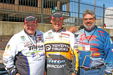 Kenyon Hill, Peter Thliveros and Terry Scroggins