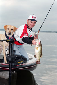 Mark Menendez with Barkley