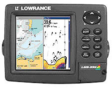 Lowrance LMS-332C Recording Color Sonar/GPS