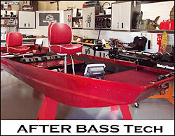 A boat after the BASS Tech crew worked their magic