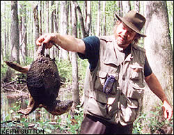 Keith Sutton & turtle