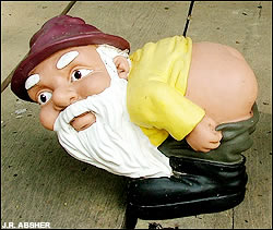 Gnaughty gnome