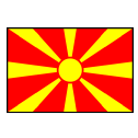 North Macedonia flag