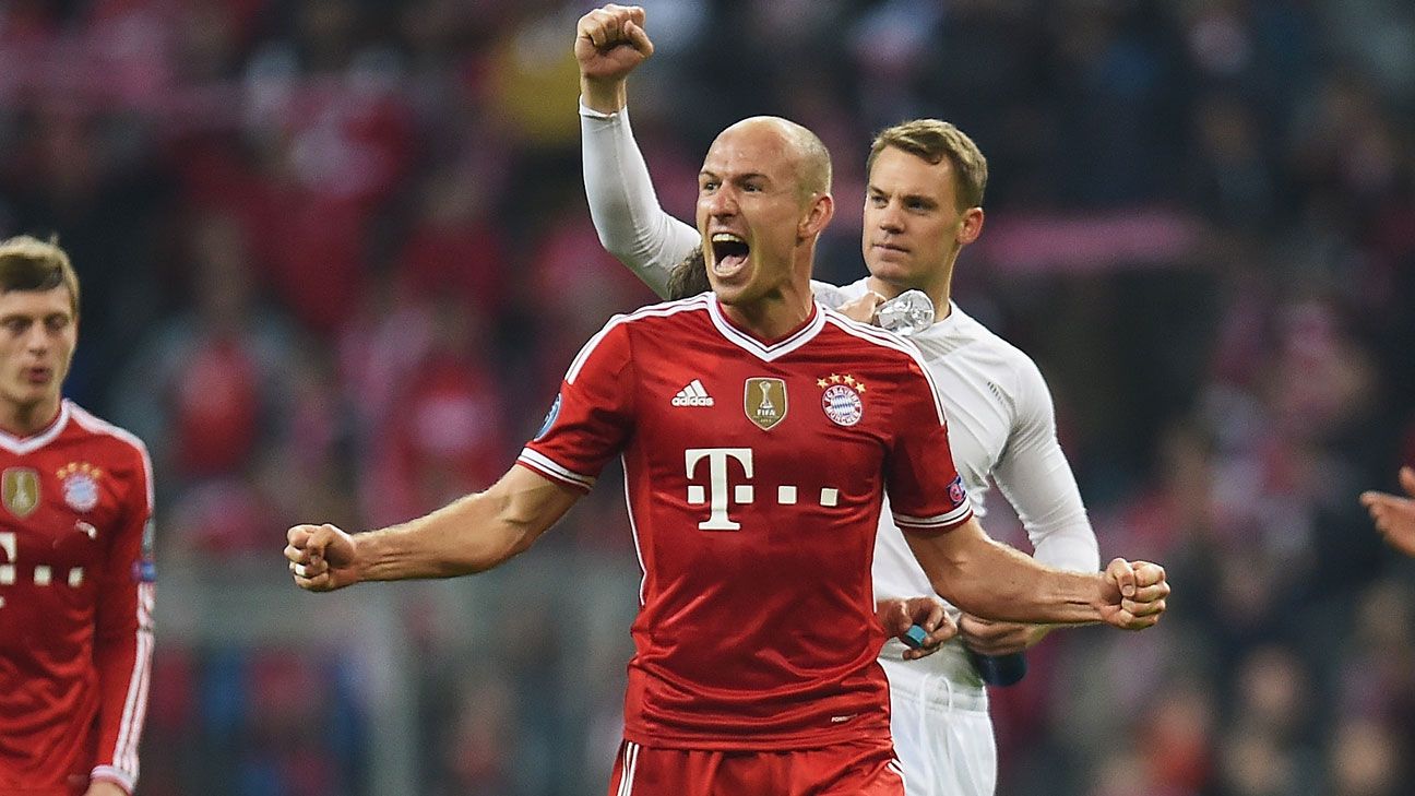 Bayern Munich's Arjen Robben revels in UEFA award nomination alongside ...