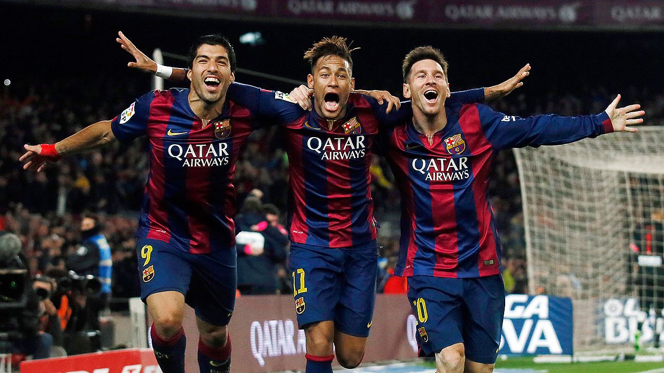 Barcelona trio Lionel Messi Neymar and Luis Suarez the key to victory ...