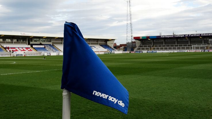 Hartlepool United fighting for life at other end of English football ...