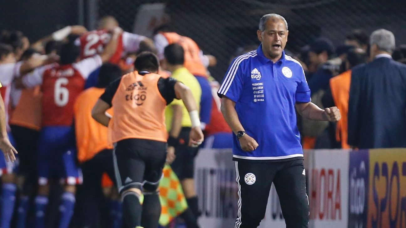 Paraguay target World Cup qualification as Francisco Arce makes his ...