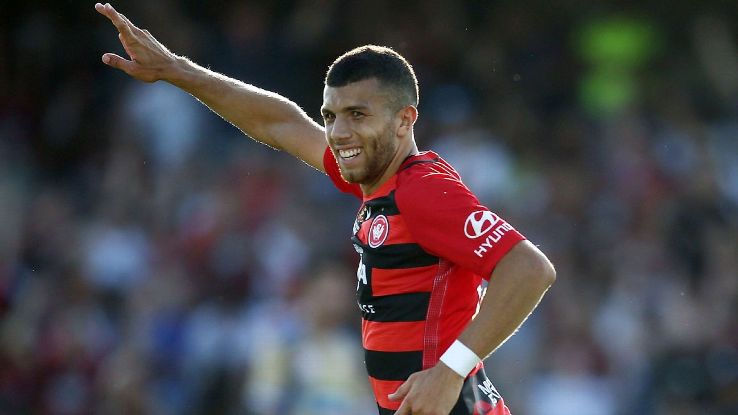 Western Sydney's Jaushua Sotirio