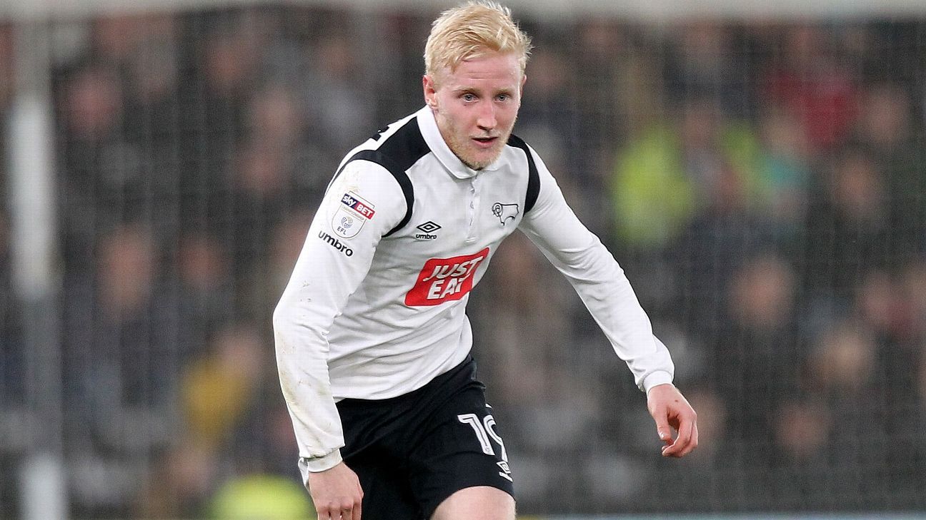 Watford announce signing of Derby County midfielder Will Hughes - ESPN FC