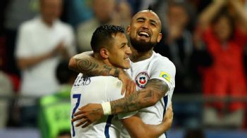 Alexis Sanchez and Arturo Vidal