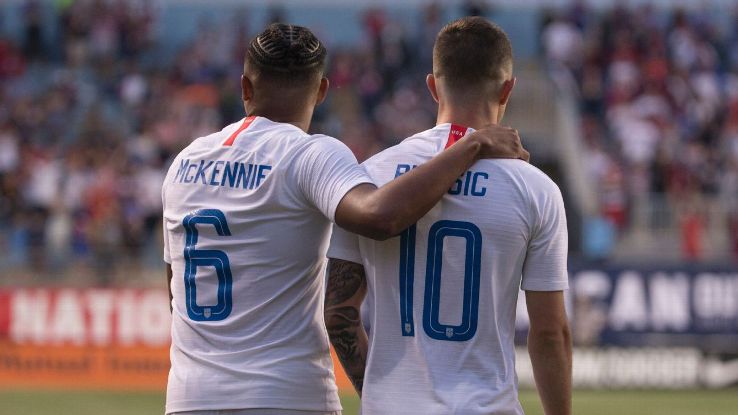 Weston McKennie and Christian Pulisic will form the core of the U.S. moving forward and missing the World Cup might help this young group develop together.