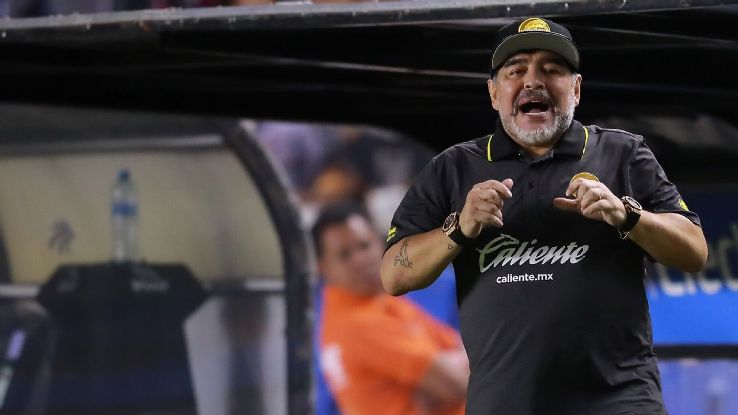 Maradona's enjoying his time in Mexico so far, finding the comforts of home in Culiacan.