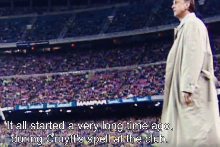 After watching the trailer for 'Keep the ball, Pass the ball' are we sure Johan Cruyff was only 5-foot-11?