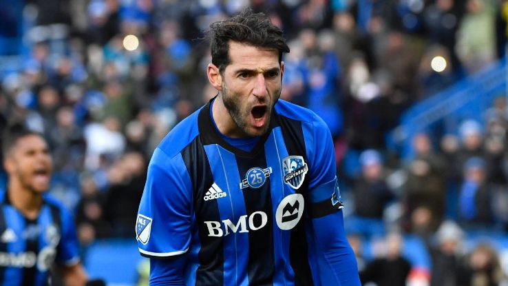 Montreal's Ignacio Piatti scores to give his team the win against Toronto FC.