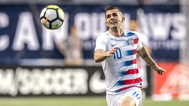 United States midfielder Christian Pulisic