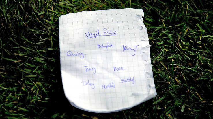 Ronald Koeman's tactical note