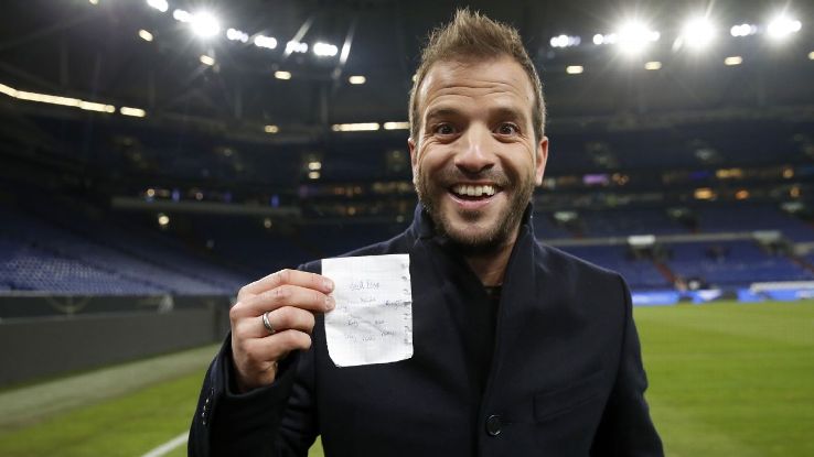 Rafael van der Vaart finds Ronald Koeman's tactical note