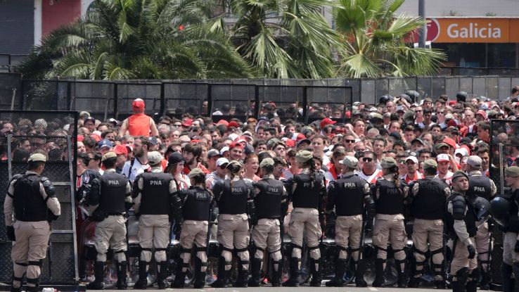 River Plate supporters crossed the line on Saturday and delivered Argentine soccer its latest black eye.