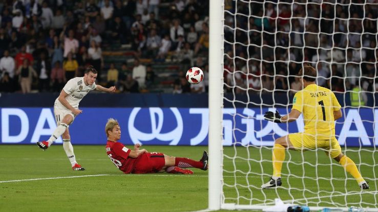 Gareth Bale and Real Madrid cruised into the FIFA Club World Cup final with a 3-1 win over Kashima Antlers.