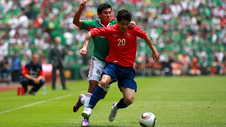 Chile - Jaime Valdes, Roberto Gutierrez and Mark Gonzalez all given ...