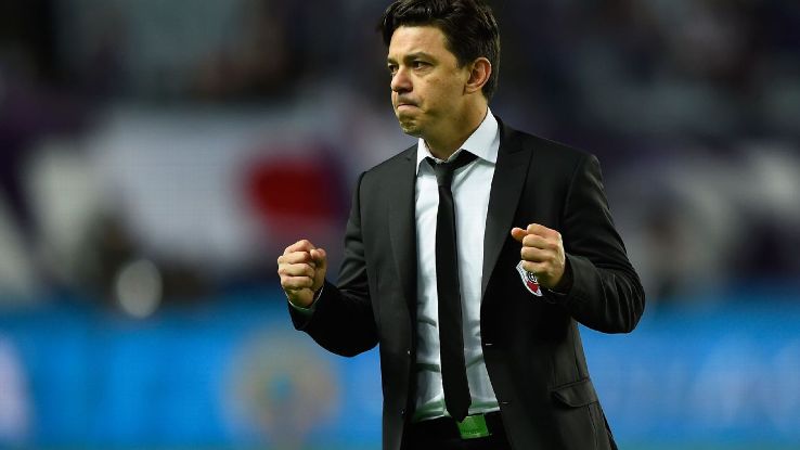 Marcelo Gallardo's River Plate summoned up just enough to earn a potential dream final with Barcelona.