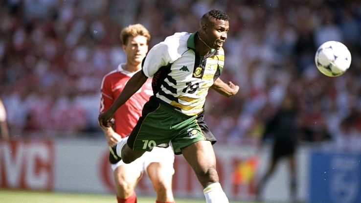 Lucas Radebe of South Africa