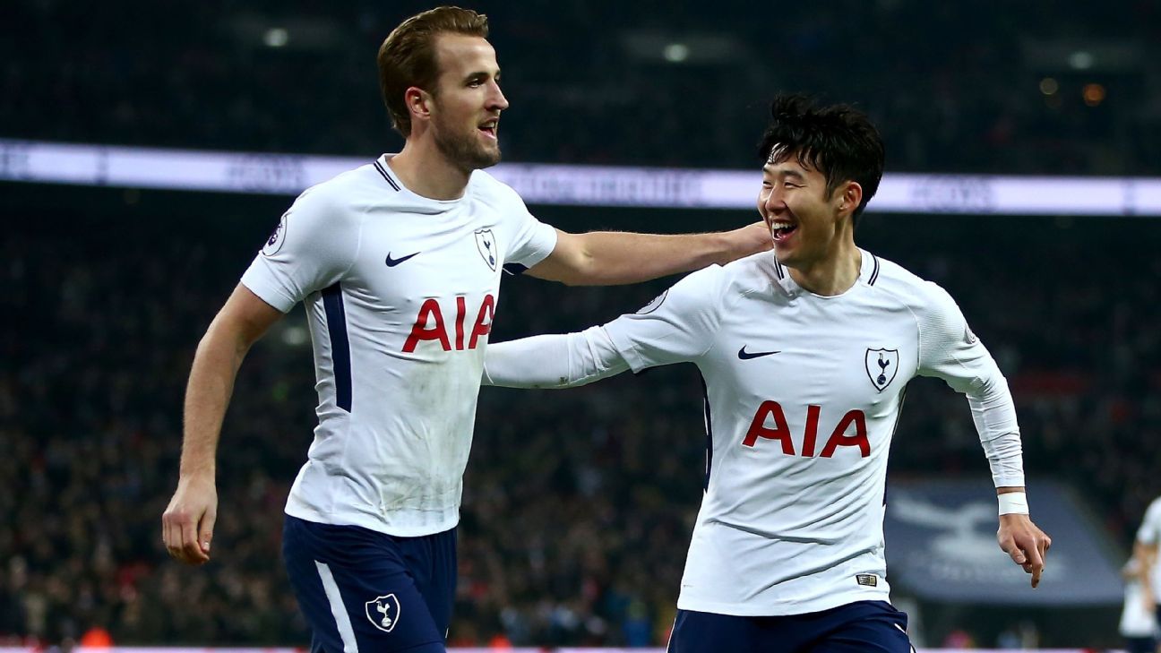 Image result for Heung-Min Son with Harry Kane