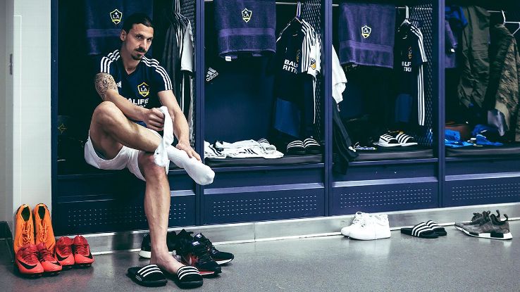 Ibrahimovic has no illusions about his time in Los Angeles. 'I'm here as long as you think I perform,' he says.