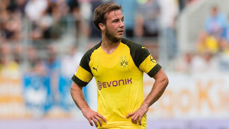 Mario Gotze returned to Borussia Dortmund in 2016 after three years at Bayern Munich