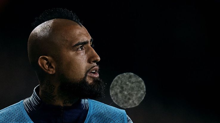 Barcelona's Arturo Vidal