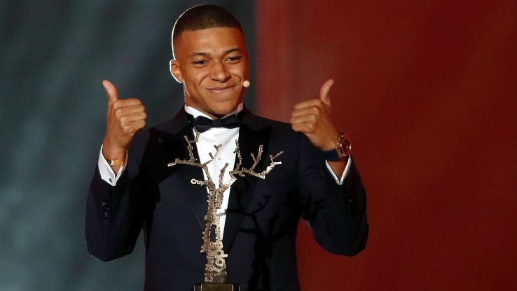 The best player under 21? That's easy: Paris Saint-Germain's Kylian Mbappe, who was named the winner of the inaugural Trophee Kopa award.