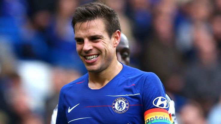 Stand-in Chelsea captain Cesar Azpilicueta has signed a new contract which will keep him at the club until 2022 Stand-in Chelsea captain Cesar Azpilicueta has signed a new contract which will keep him at the club until 2022